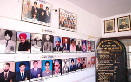 The hockey museum at Sansarpur.