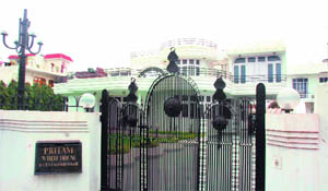 On of the many White Houses in Jammu