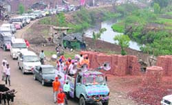 The awareness march of Baba Seechewal passes through Ludhiana