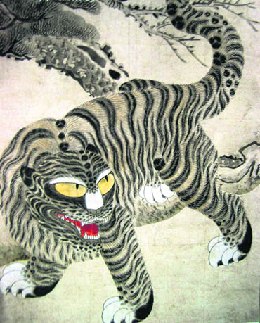 Horang-i: The tiger as a protecting power. Korea: Joseon dynasty