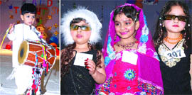 Children perform items during a Talent Show at St Soldier Divine Public School, Kapurthala Road, in Jalandhar. Photos: Suryakant