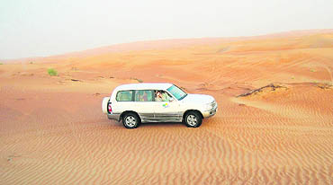The desert safari is worth every penny