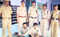 The accused in custody of Haridwar police