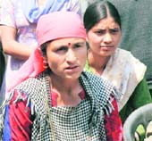 Women from the Chhota Bhangal area narrate their woes