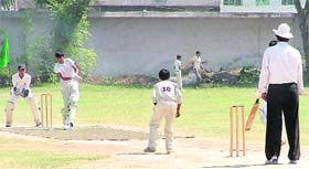 Players in action during a match in Ludhiana