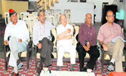 Participants at a meeting organised at the Gurgaon Study Centre.