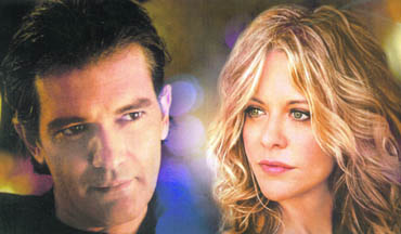Meg Ryan and Antonio Banderas in My Moms New Boyfriend