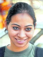Satwinder Kaur, student, BFA, PU