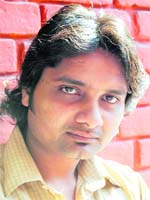 Virendra Rana, MFA student, PU