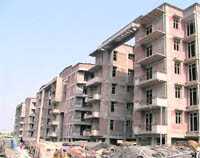 Ludhiana Improvement Trusts housing complex in Sukhdev Enclave.