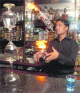 Bartender Dheeraj