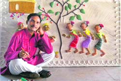 Atma Das and his work at the Govt Museum and Art Gallery