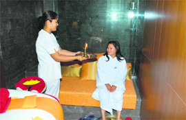 The Ista spa brings a special touch with its Ananda-trained therapists