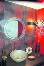 LOO and behold!: A bathroom can be given modern look with accessories