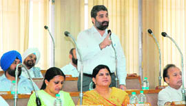 Councillors at the MC House meeting on Friday.
