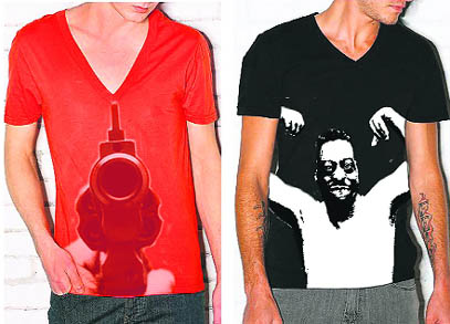 T-shirts look just as good on thin arms as they do on muscular ones