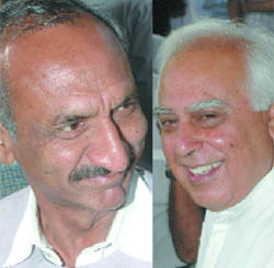 Jai Prakesh Aggarwal and Kapil Sibal