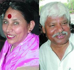 Mahabal Mishra and Krishna Tirath