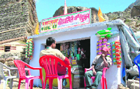 The tea shop at Mana village in Chamoli district lies close to the China border.