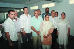 The family members of Baba Bilga. 
