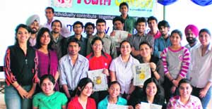 Youth United during a community service programme