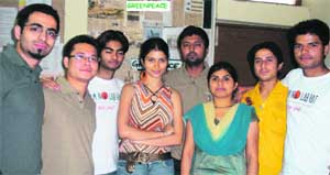 Greenpeace Chandigarh team
