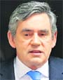British Prime Minister Gordon Brown