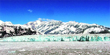 Hubbard Glacier is the largest tidewater 