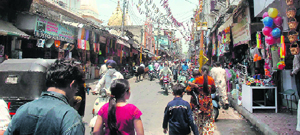 The Raghunath Market that was declared a heritage place. However, the Jammu administration has failed to exploit its tourism potential.
