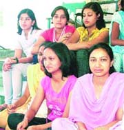 Students of Gurukul College, Haridwar.