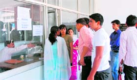 A view of Panjab University’s would-be hi-tech information centre.