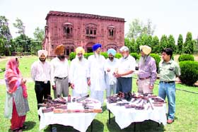 Rare tools donated by Piara Singh Saggoo to a PAU Museum of Rural Life of Punjab.