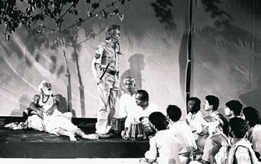 A still from Charan Das Chor
