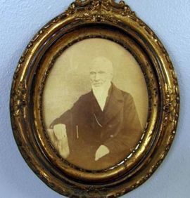 An ageing sepia photograph of Patrick Bronte has resurfaced after missing for more than a century