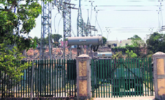 A power sub-station at Dehradun.