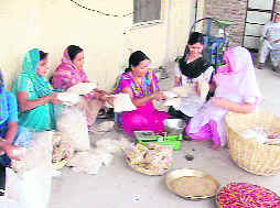 Members of Parvati at work.