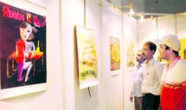 A two-day poster exhibition at the PGI in Chandigarh on Friday.