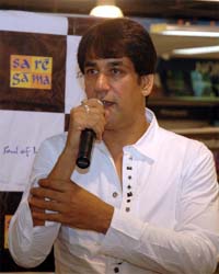 Popular bhangra artist Ashok Mastie launches his album, The Crossover, at Ambience Mall in Gurgaon