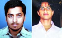Vikas Sharma and his friend Vijay (
