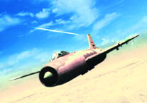 Desert Aces is about dogfights between modern fighters Mirages and MiG-21s all over the Middle-Eastern deserts