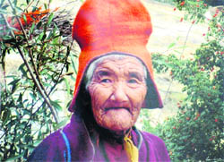 A photo of a Ladakhi woman by Ashok Lavasa 