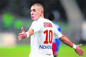 Lyons French striker Karim Benzema is Real Madrids latest catch