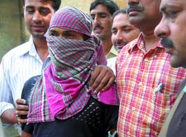 The Delhi police on Friday held a man allegedly involved in several murder cases.
