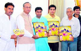 An album of bhajan by Shiv Bhardwaj and Davinder Bhardwaj being released in Ludhiana on Friday.