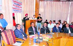 A seminar on human rights was organised by the Global Human Rights Council at the Bachat Bhawan in Shimla