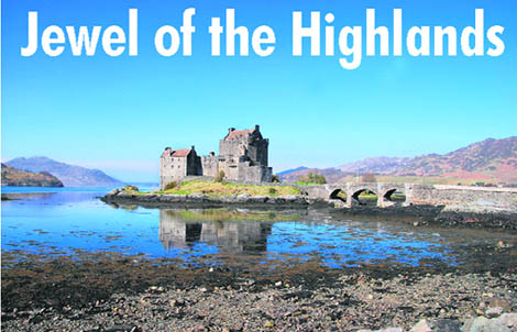 The much-photographed Eilean Donan Castle is one of the most visited spots in the Highlands