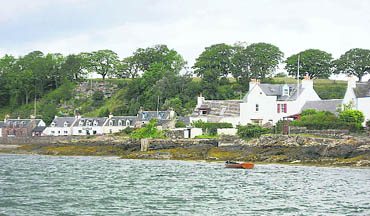 The picturesque Plockton was originally a fishing village but now it relies on tourism to bring in revenue