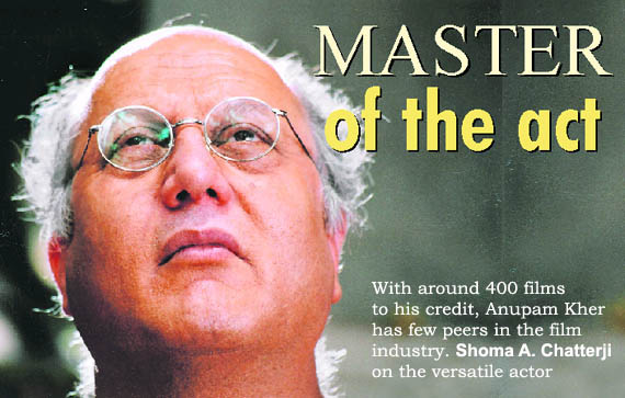 Anupam Khers role as a person suffering from Alzheimers disease in 