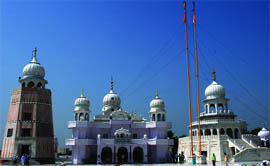 A view of Takht Sri Damdama Sahib in Talwandi Sabo. 
