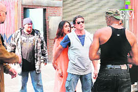Sylvester Stallone in a still from 